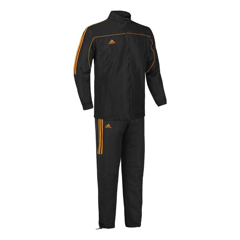 Adidas trainingsjacke cheap schwarz orange